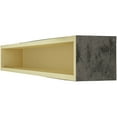 thumbnail image 4 of Ekena Millwork 8"H x 10"D x 60"W Pecky Cypress Faux Wood Fireplace Mantel, Burnished Cedar, 4 of 15