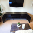 thumbnail image 3 of Mueble para TV de 80 Chocolate Hogare Europa, 3 of 11