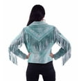 thumbnail image 2 of Scully Leather Leatherwear Womens Ladies Fringe Jacket, 2 of 2