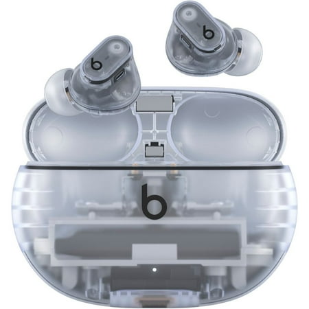 Restored Beats by Dr. Dre Beats Studio Buds+ True Wireless Noise Cancelling Earbuds - MQLK3LL/A - Transparent Pre-Owned: Like New