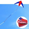 thumbnail image 5 of zhaomeidaxi 10/15/30m Kite Tail Colorful Practical Portable Ribbon Streamer Turning Tail Floating Tail for DIY Craft, 5 of 7