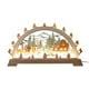 thumbnail image 5 of Puente De Vela Led Iluminado De Madera De Papá Noel De Navidad Decoración De Navidad Interior Con Pilas Inevent HA043232-02, 5 of 6