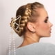 thumbnail image 3 of GOOHOCHY Pinza de horquilla con forma de mariposa Mujeres de moda Clip de pelo Pelo grande Horquilla, 3 of 8