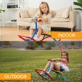 thumbnail image 3 of Kids Indoor Single Rocking Seesaw, Safety-Stable Wide Base Rocker for Ages 3 4 5 6, Supports , Coordination & Motor Skill Development, 3 of 6