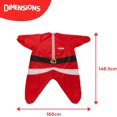 thumbnail image 3 of Christmas Inflatable Costumes Set Fun Inflatable Costume for Christmas Day Parties and Role Playing, Suitable for Adult (4.9-6.2 Feet) Inflatable Party Cosplay Costumes, 3 of 9