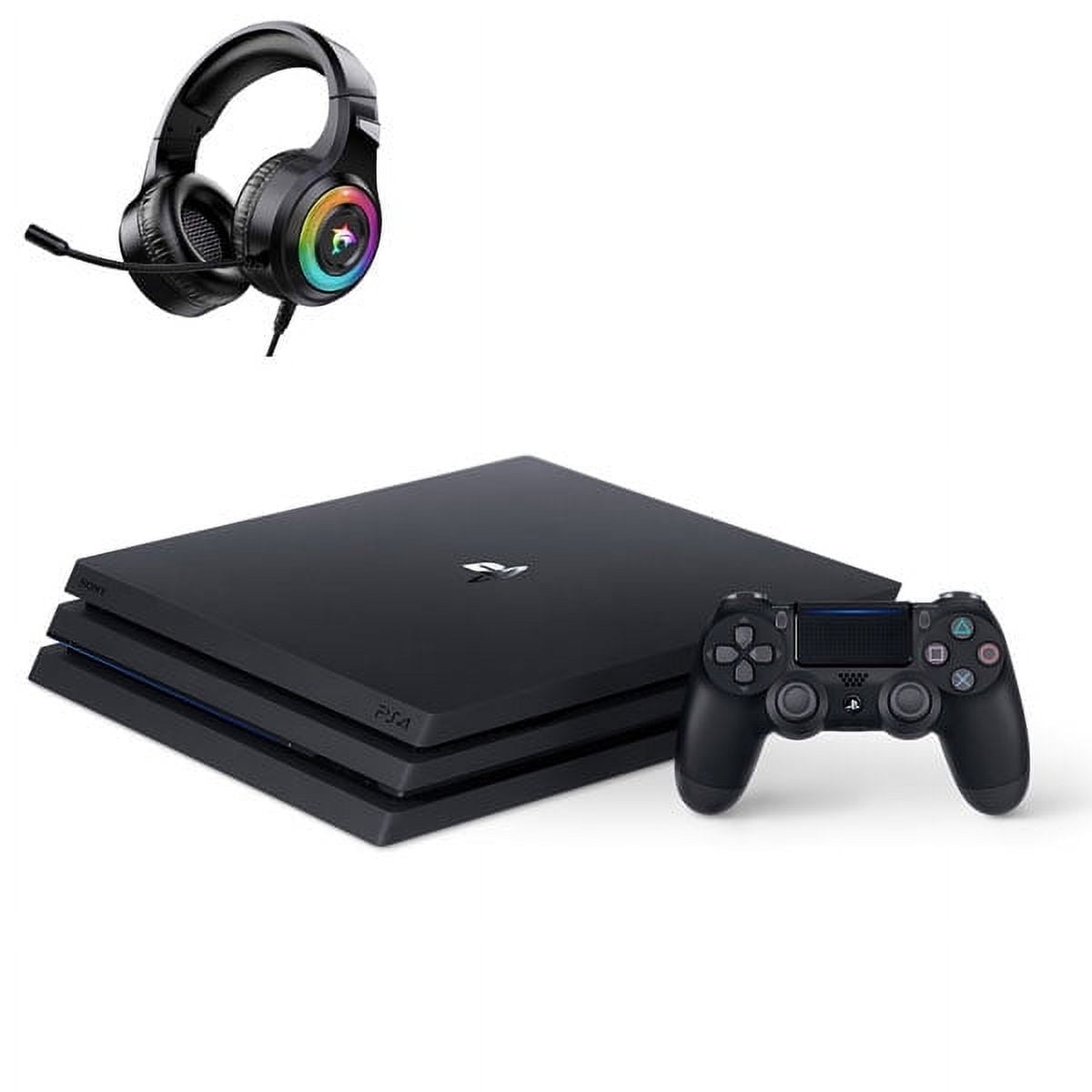 Sony PlayStation 4 Pro - Game console - 4K - HDR - 1 TB HDD - jet
