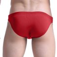 thumbnail image 5 of ZZwxWA Men's Swimwear Briefs Soild Color Lace-up Drawstring Elastic Waistband Bottoms Underwear Clearance Sales, 5 of 6