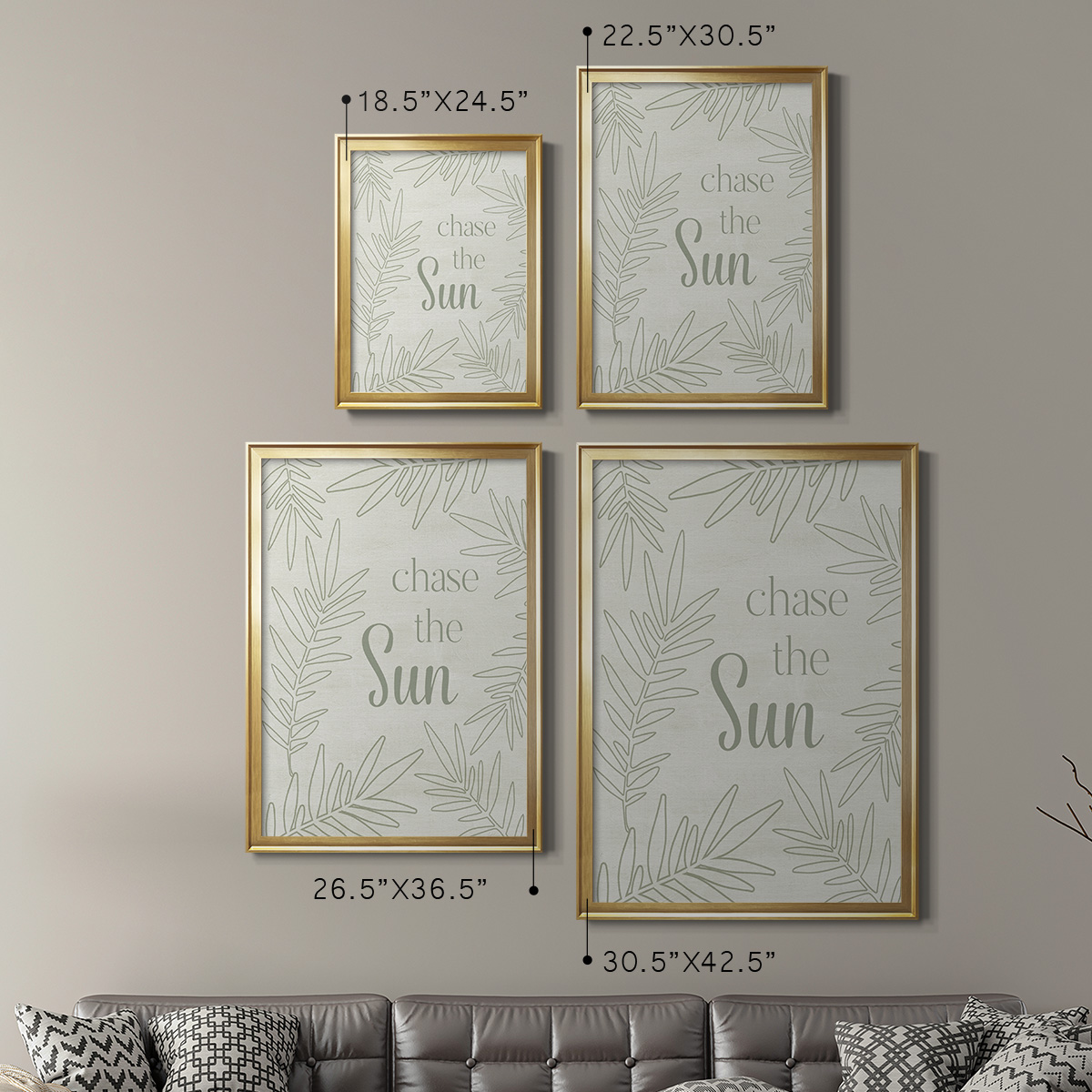 Chase the Sun Premium Classic Framed Print - Ready to Hang