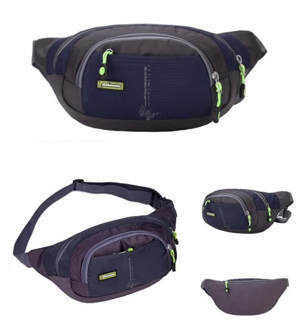 Micro Waist Money Belt Zip Pouch Running Bum Bag Travel Handy Sport Fanny Pack
