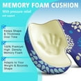 thumbnail image 5 of Premium Gel & Memory Foam Seat Cushion–Doctor Recommended Office Chair Cushion,Car Seat Cushion–Chair Cushions for Back & Sciatica Pain Relief–Seat Cushions for Office & Desk, 5 of 6