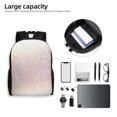 thumbnail image 6 of Haiem Glitter Light Pearl Backpack - Stylish and Durable 15-inch Laptop Backpack with Waterproof Oxford Fabric, 6 of 8