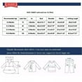 thumbnail image 3 of YWDJ Winter Plush Pajamas Golden Velvet Patchwork Plush Ironing Starss Skirt Pajamas Christmas Suitable For 6 Months ~ 2 Years Old Red 70, 3 of 9