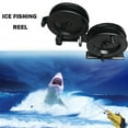thumbnail image 4 of Carretes de pesca en hielo de plástico para invierno, rueda de lanzamiento de carrete de pesca con mosca duradera (5cm), 5 uds., 4 of 6