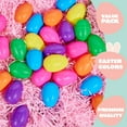 thumbnail image 4 of Joyfy 36PCS 3.15" Easter Eggs, Empty Easter Eggs Fillable, Colorful Bright Plastic Large Eggs Bulks for Easter Hunt,Party Favors, Easter Decorations, 4 of 10