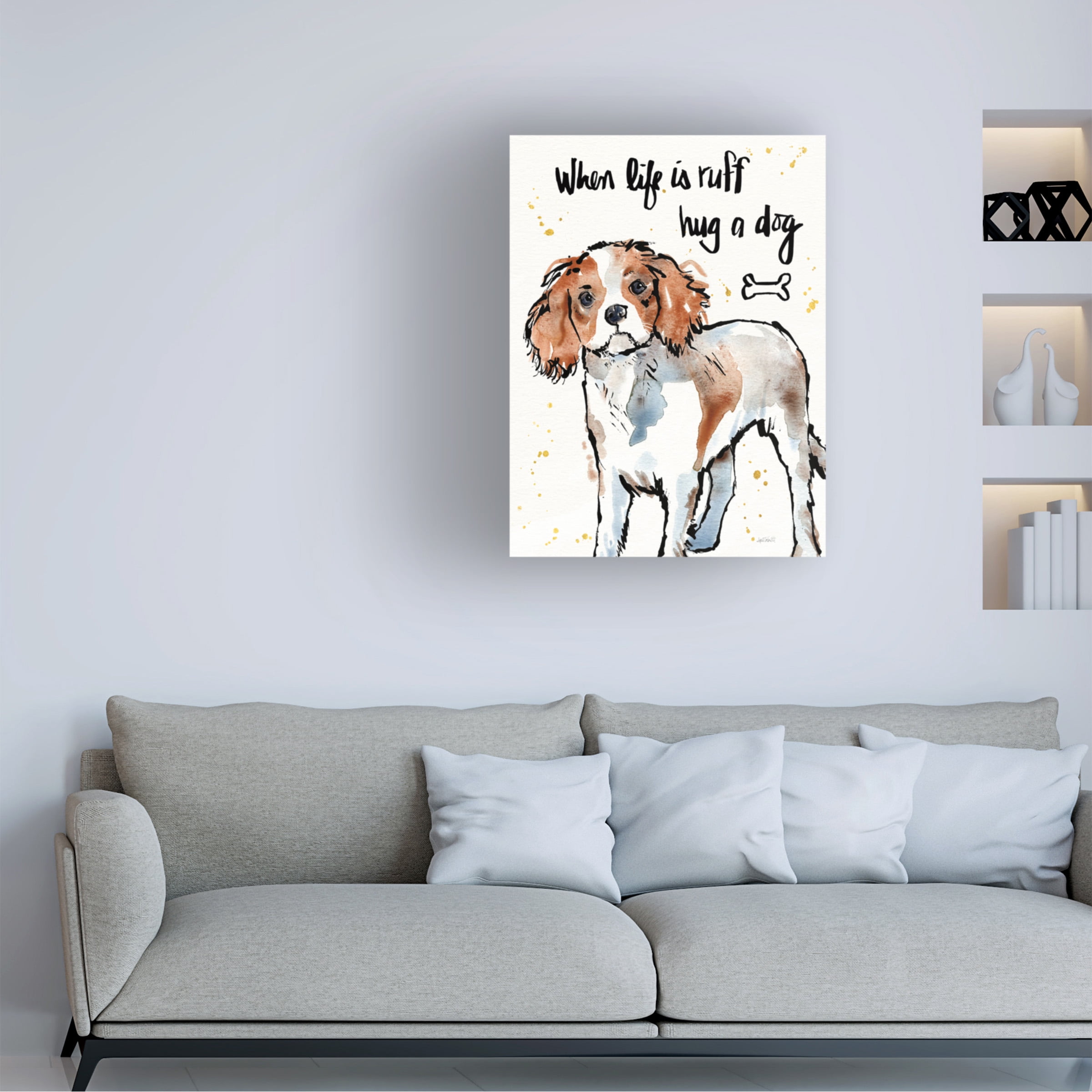 Anne Tavoletti 'Strike a Paws XII' Canvas Art