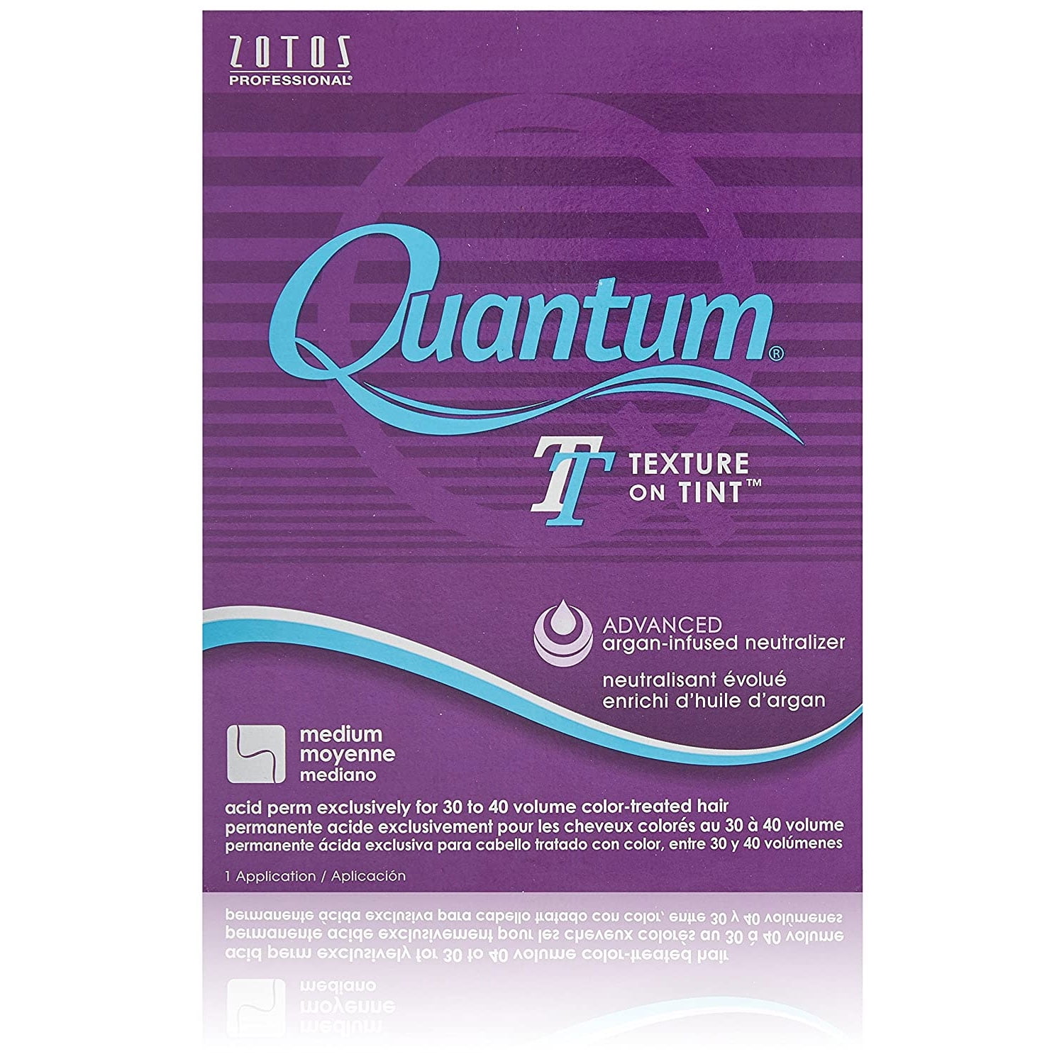 Zotos Quantum Texture On Tint Perm Purple Medium Pack Of 12 Walmart Com Walmart Com