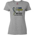 thumbnail image 3 of Inktastic I Wear Blue and Yellow for Myself- Down Syndrome Awareness Women's T-Shirt, 3 of 5