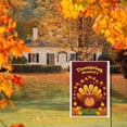 thumbnail image 4 of Hello Thanksgiving Outdoor Garden Flag Durable Cartoon Happy Thanskgiving Cute Camping Flag Turkey Thanksgiving Day Washable Porch Flags Deco for Home Porch Front Door 28x40inch, 4 of 6