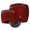 Red, variant on Gibson Home Soho Lounge Soft Square Dinnerware Set, 16pc,Teal Green