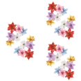 thumbnail image 4 of BERTDOMD 48 Pcs Artificial Glitter Poinsettia Flowers Fake Floral Decorations for Christmas Wedding Party Home Decor, 4 of 6
