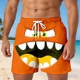 thumbnail image 2 of XINPING Men's Board Shorts with Pockets Breathable Funny/novelty Print Quick-Dry Patriotic Swimming Trunks with Pockets Stretch Fabric Beach Shorts Bathing Suits, 2 of 5