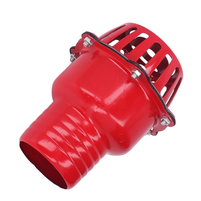 Well Pump Foot Valve, Wear Resistant Water Pump Filter Bottom Valve Convenient 4in Universal Aluminum Alloy For Fluid Machine ANGGREK AG1012