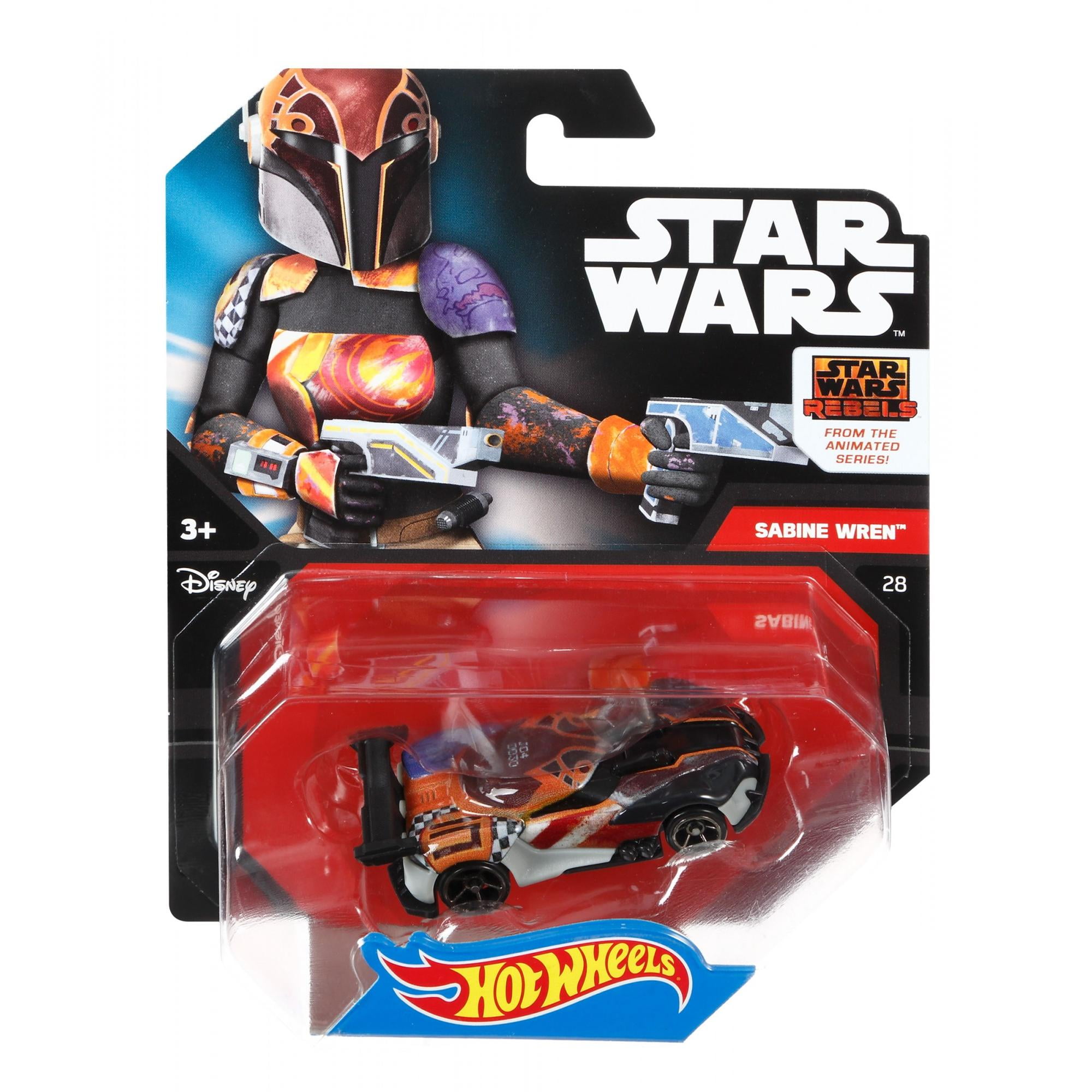Hot Wheels Star Wars Sabine Character Car - Walmart.com
