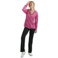 thumbnail image 4 of Hanes Sport Women's Full-Zip Fleece Hoodie Fresh Berry Heather 2XL, 4 of 6