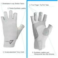 thumbnail image 4 of Drasry UV Gloves Fingerless UPF 50+ SPF Sun Protection for Fishing Kayaking Hiking Sailing Glove, 4 of 7