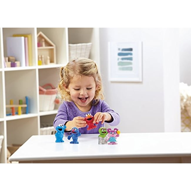 sesame street playskool collector pack 5 figures