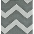 thumbnail image 3 of Contemporary Home Living Set of 4 Gray and White Chevron Rectangular Dishtowels 19", 3 of 6
