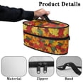 thumbnail image 5 of HELLHERO Travel Steamer Carrier Bag Maple Leaf Pattern Easy to Clean Garment Steamer Box Travel Steamer Holder Storage, Bag Only, 5 of 6