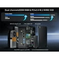 thumbnail image 6 of Mini PC, Kinupute Desktop Computer with Core i9-9880H, TPM2.0, Windows 11 Pro, 32G DDR4, 1T PCIE3.0 NVME SSD, DP/HDMI/USB-C Port, 4K@60Hz, 2x2.5G RJ45 LAN, WiFi 6E/BT5.3, Support 4G Module, HTPC, 6 of 17