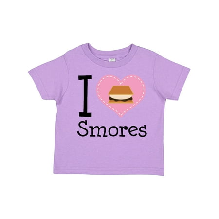 

Inktastic I Love Smores Gift Toddler Toddler Girl T-Shirt