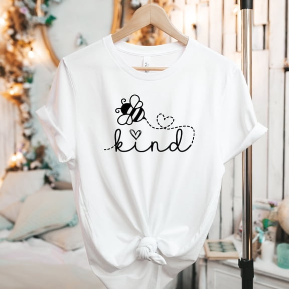 Be Kind Shirt: Bee Graphic, Inspirational Women's Tee82 Tshirt All Size S-5XL
