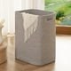 thumbnail image 1 of Cesto para ropa sucia OIAHOMY, rectangular, de algodón, 56 L, color gris, 1 of 8