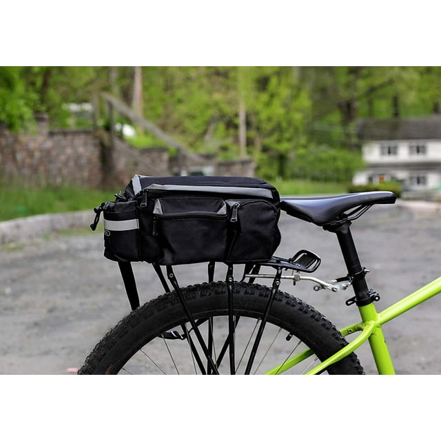 Bikes On Hikes Bike Pannier Bag Waterproof & Reflective Bicycle Rear