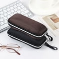 thumbnail image 6 of Unisex Travel Office Portable Vintage Eyeglasses Accessories Glasses Holder Glasses Box Eyeglasses Case BLACK, 6 of 8