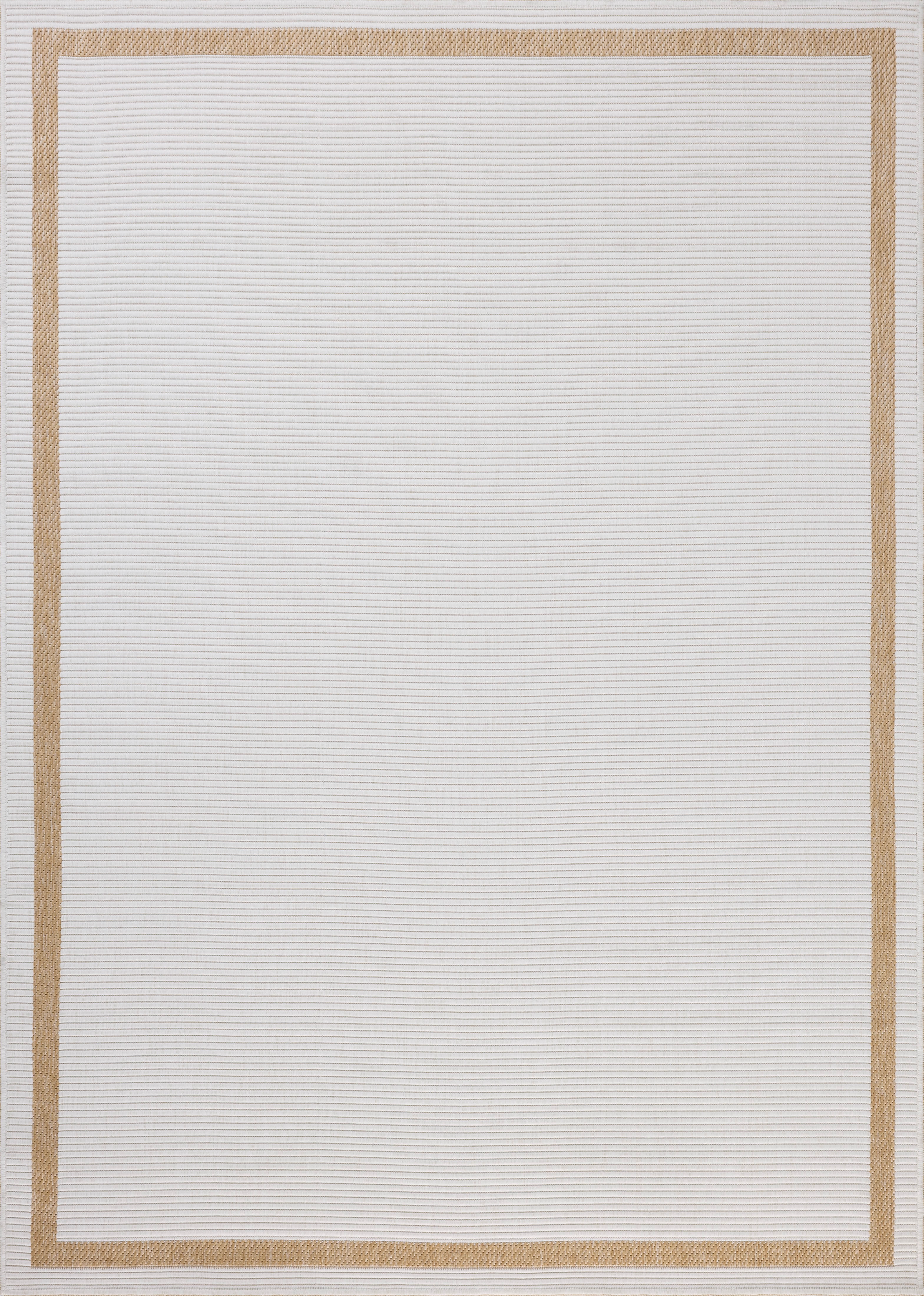Indoor Outdoor Rug 2x4, Reversible, Loloi Easton Wheat / Ivory (2'3" x 3'9")