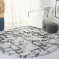 thumbnail image 2 of SAFAVIEH Horizon Milica Abstract Shag Area Rug, Grey/Ivory, 11' x 15', 2 of 9