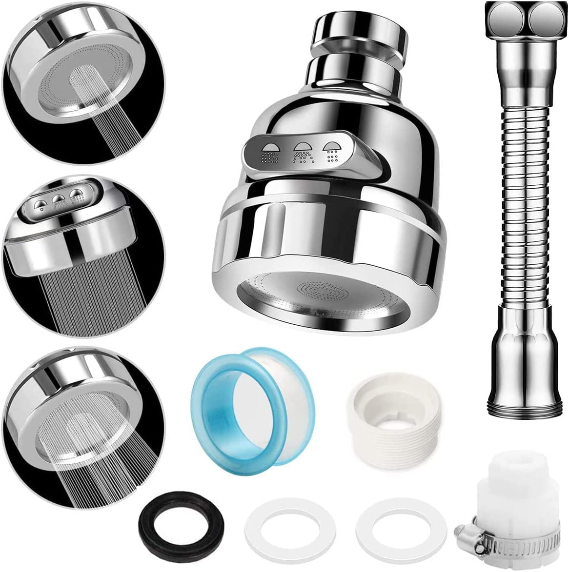 Faucet Extender for Kitchen Sink, Faucet Sprayer Attachment Kitchen