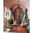 thumbnail image 2 of Justina Blakeney x Loloi Gemology Collection Ivory / Aqua CONTEMPORARY Area Rug 5'-0" x 7'-6", 2 of 3