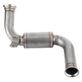 thumbnail image 4 of Mid Pipe, Exhaust Mid Pipe High Performance 304 Stainless Steel Long Durability Noise Reduction Heat Temperature  for 250 2017-2020, 4 of 7