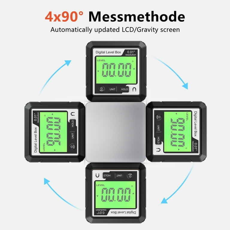 Magnetic digital 2024 angle gauge
