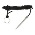 thumbnail image 1 of Cuerda de pesca Paracord con anilla dividida, grosor profesional, multifuncional Negro, 1 of 9