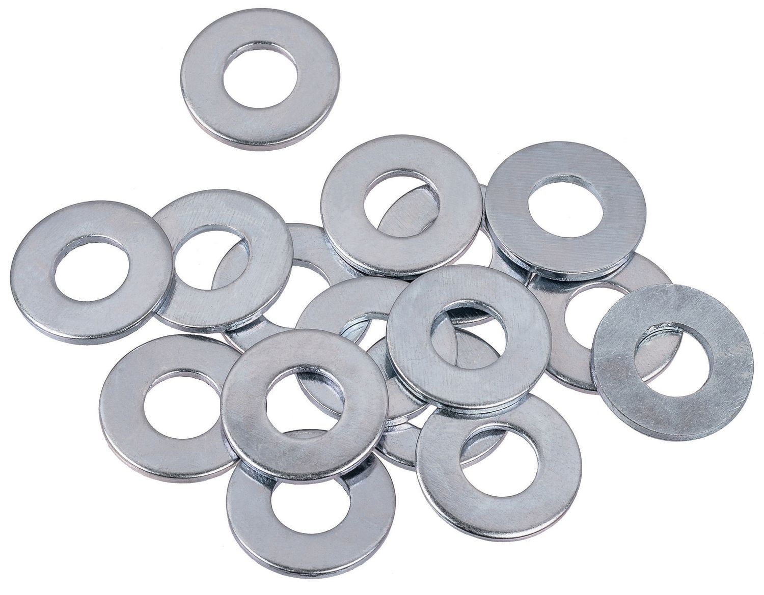 Rondelle Hardware Essentials de 1/4 po en zinc Rondelle -16 pièces