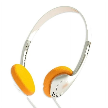Qisuw Vintage Headset Earphones Game Headphone OverHead Earbuds Supports 3.5mmAU*