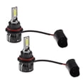 thumbnail image 1 of Bombillas LED para Faros 9007 Unique Bargains 6000lm Luces LED Automáticas Luz Blanca 6000K Alta y Baja Intensidad Alto Rendimiento Plug and Play Sin Parpadeo Luz de Conducción 1 par, 1 of 7