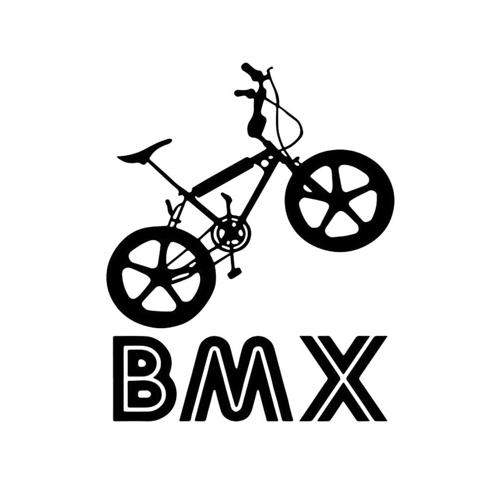 Vinyl Wall Decal BMX Bike Biker Teenage Teen Boy Room Decoration Art Sticker Walmart
