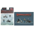 thumbnail image 2 of "Motomania 5" 4 piece Diecast Set (2 Figures and 2 Motorcycles) Limited Edition to 4800 pieces Worldwide for 1/64 Scale Models by American Diorama, 2 of 2